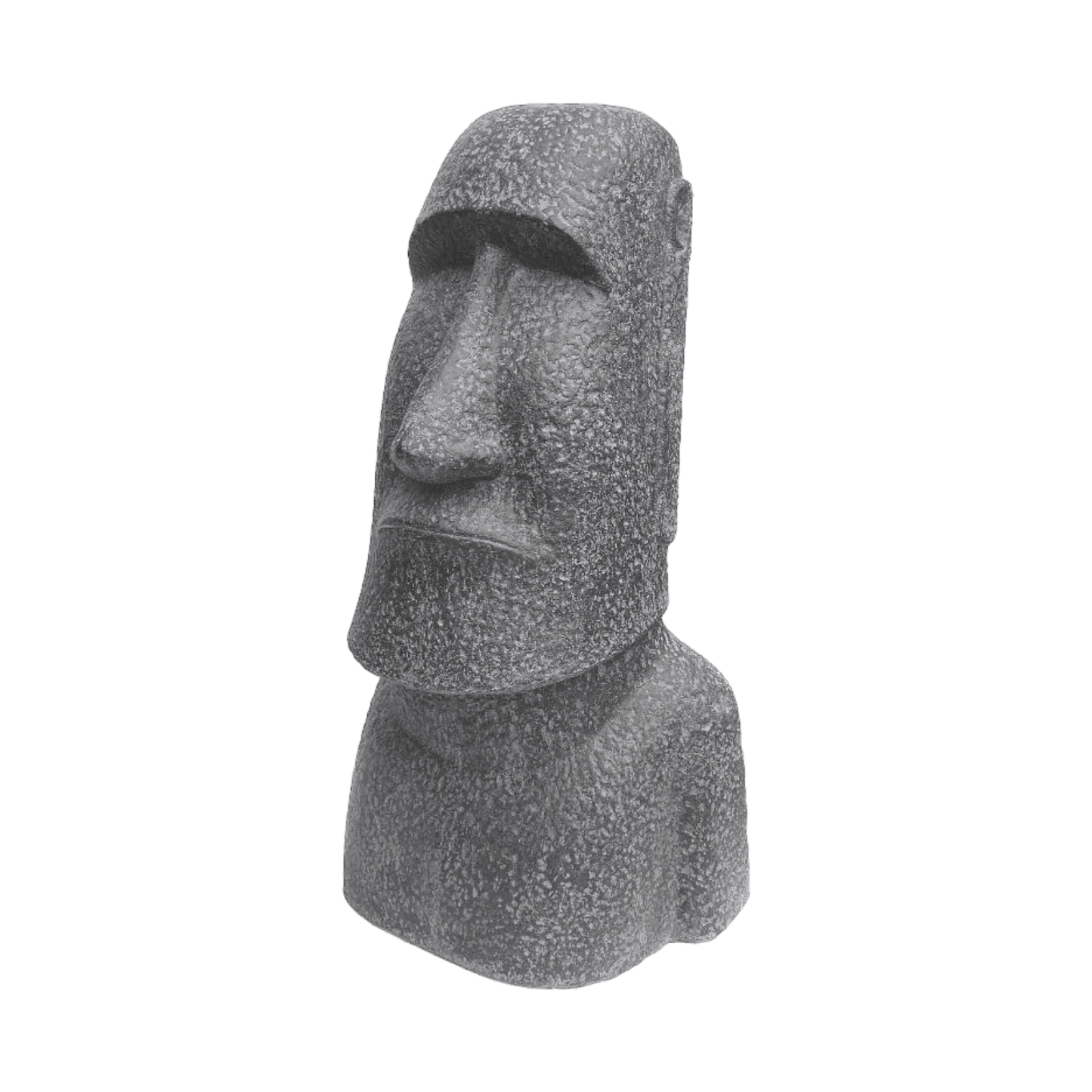 Gartenfigur | Grau | 53,5cm | Moai | Skulptur | Rapa Nui | Osterinsel