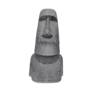 Gartenfigur | Grau | 53,5cm | Moai | Skulptur | Rapa Nui | Osterinsel