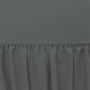 Ganzgarage | Stretch-Soft-Satin | Grau | M | 431x165x119cm | Schutzdecke