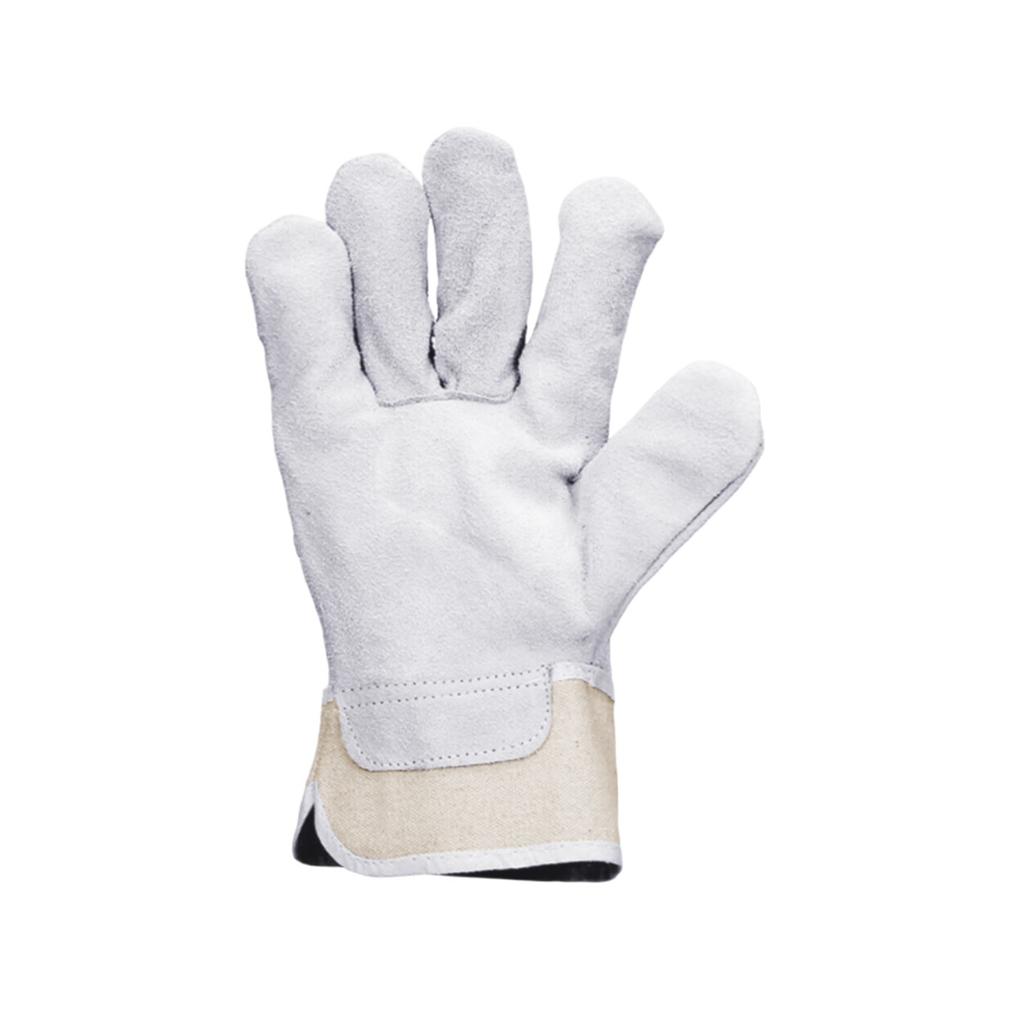 Arbeitshandschuhe | Rindspaltleder | 8-M | 12 Paar | Gartenhandschuhe
