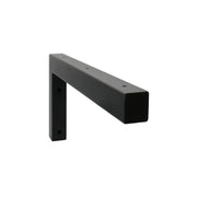 Wandkonsole | 2 Stück | Schwarz | 450x150mm | Konsolenträger | Wandhalterung