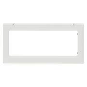 Wandkonsole | 2 Stück | Weiß | 400x150mm | Konsolenträger | Wandhalterung | Rechteckig