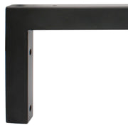 Wandkonsole | 2 Stück | Schwarz | 450x150mm | Konsolenträger | Wandhalterung