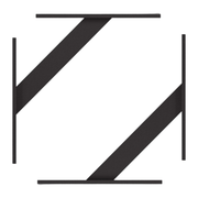 Wandkonsole | 2 Stück | Aluminium | Schwarz | 180x180mm | Halterung | Regal