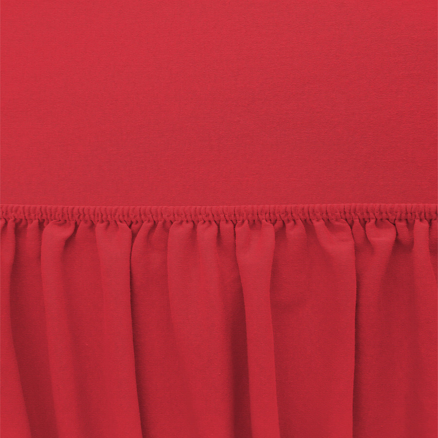 Ganzgarage | Stretch-Soft-Satin | Rot | M | 431x165x119cm | Schutzdecke