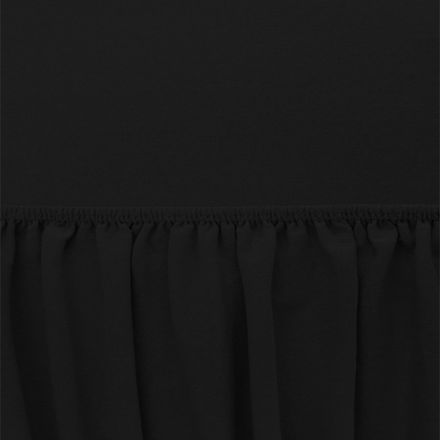 Ganzgarage | Stretch-Soft-Satin | Schwarz | M | 431x165x119cm | Schutzdecke